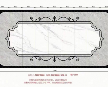 宜兴瓷砖水刀拼花加工